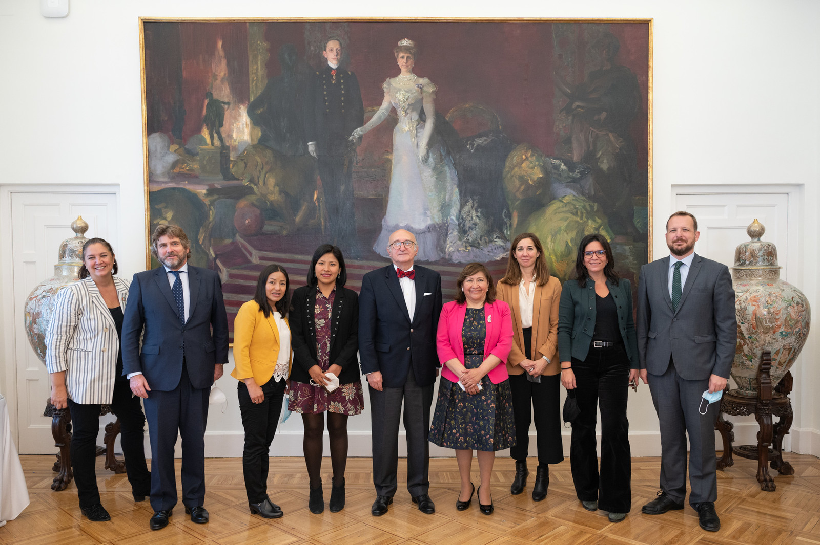 El Secretario de Estado para Iberoamérica recibe a las Líderes Peruanas
